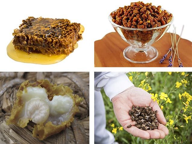 Propolis, peg, bee, royal jelly